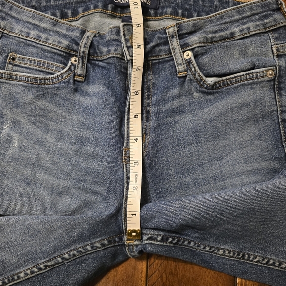 Calvin Klein Straight Leg Denim - Picture 10 of 12
